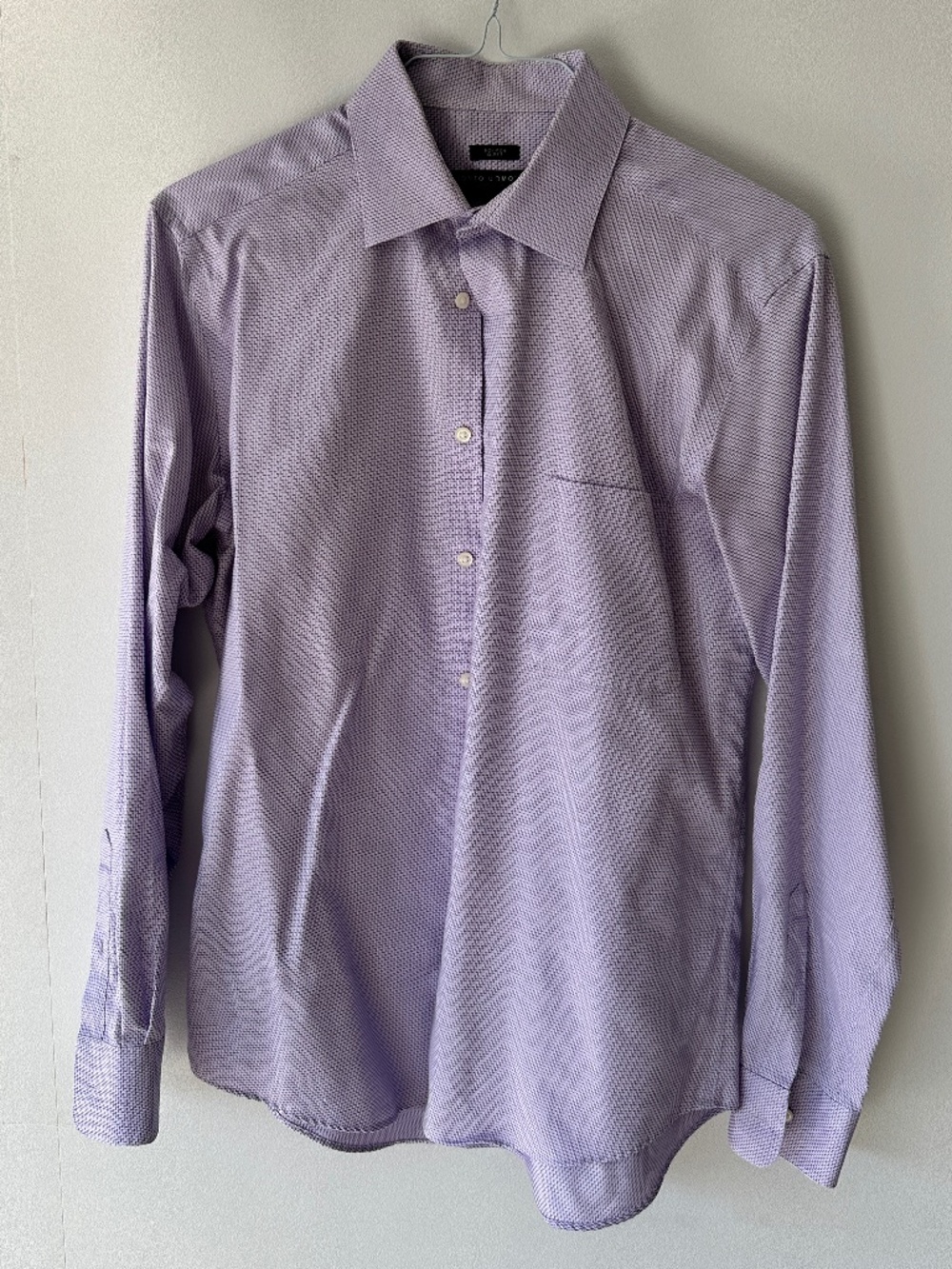 Pronto Uomo Men's Dress Shirt - Slim Fit - 16 34/35
